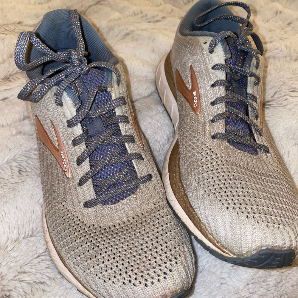 Books running shoes